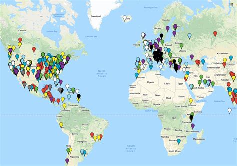 hyatt map locations|Complete map of Hyatt hotels (with award prices).